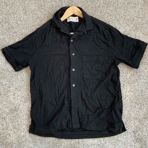 Camp Collar Summer Linen-Blend Shirt